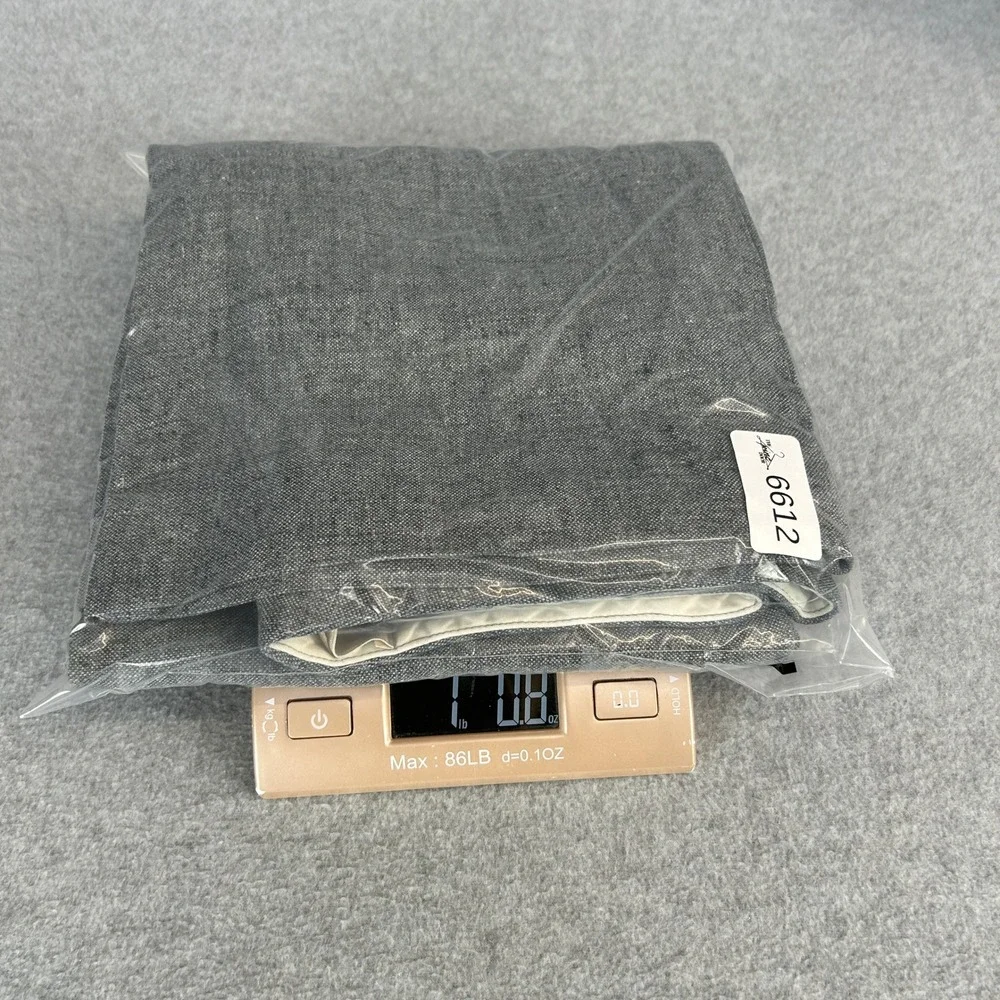Michael Kors Size 6 Trousers Gray 100% Linen Wide Leg Pants Office Professional